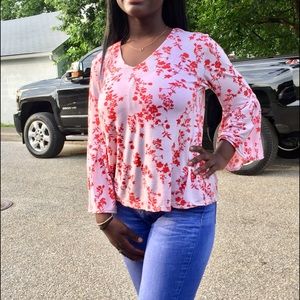 Frilly Flowery Shirt